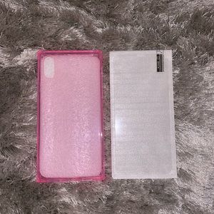 Bundle iPhone X/XS Case Screen Protector